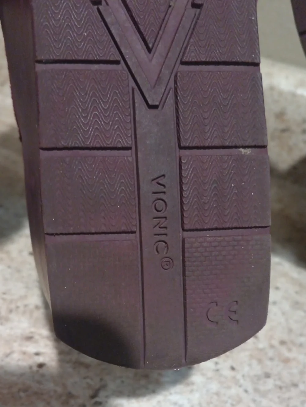 Women's Vionic Suede Ankle Boots - Plum - Picture 3 of 8